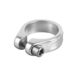 HZB Inbus Zadelpenklem Uno Alu Zilver 28,6 Mm - Silver