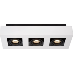 Lucide Xirax Plafondlicht 3xgu10/5w Led Dtw - Wit