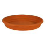 Plastiken Plateau Rond Ø 70 Cm Pour Pot Rond - Terracotta - Bruin