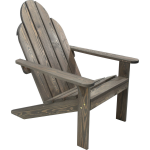 4Goodz Comfortabele Deckchair Tuinstoel - - Bruin