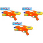 3x Waterpistool/waterpistolen 27 Cm - Oranje