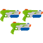 3x Waterpistool/waterpistolen 30 Cm - Groen