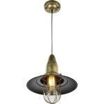 BES LED Led Hanglamp - Hangverlichting - Trion Fisun - E27 Fitting - Rond - Oud Brons - Aluminium - Bruin