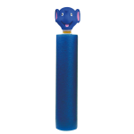 1x Donker Olifanten Waterpistool/waterpistolen Van Foam 26,5 Cm Met Bereik Van 6 Meter - Blauw
