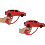 2x Auto Waterpistool/waterpistolen 30 Cm. - Rood