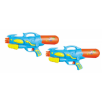 Summertime 2x Waterpistool/waterpistolen/oranje 50 Cm - Blauw