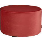 Woood Sara Poef Ø 60 cm - Rood