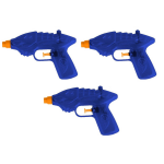 Summertime 3x Waterpistool/waterpistolen 16,5 Cm - Blauw