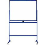 IVOL Verrijdbaar Whiteboard - Dubbelzijdig En Magnetisch - 100x150 Cm - - Blauw