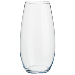 Bloemenvaas Van Glas 19 X 35 Cm - Glazen Transparante Vazen