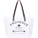 Pro Beach Strandtas Provence 31 X 45 Cm - Strandshoppers Van Polyester - Wit