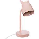 Metalen Oren Lamp - E14 - 25 W - H. 31 Cm - - Rosa