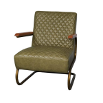 Lifestyle Home Collection - Edward Swing Armchair Green - Groen
