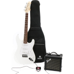 Fazley FST118WH elektrische gitaar starterset met versterker