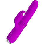 Pretty Love Dorothy Stotende Rabbit Vibrator - Paars