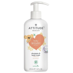 Attitude 2-in-1 Shampoo & Body Wash Parfumvrij Babyverzorging 473ml