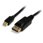 Startech .com Mini Displayport 1,8m - Cable DisplayPort - Negro