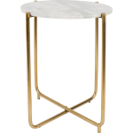 Vestbjerg - Side Table Timpa Marble White