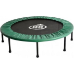 Spring Mini Trampoline 140 Cm Opvouwbaar - Black Edition -e Rand - Groen