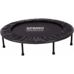 Spring Mini Trampoline 140 Cm Opvouwbaar - Black Edition -e Rand - Zwart