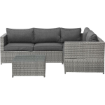 Beliani Avola Loungeset 212x144x62 - Bruin