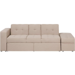 Beliani Falster Slaapbank Polyester 94 X 210 Cm - Beige