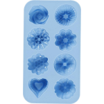 Creotime siliconen vormen 45 x 40 cm - Blauw