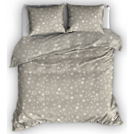 Romanette Dekbedovertrek Etoiles Beige-240x200/220 - Bruin