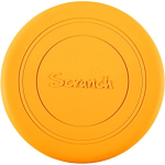 Scrunch frisbee 18 x 0,5 cm siliconen - Geel