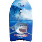 VDM bodyboard Shark junior 93 cm polystyreen lichtblauw