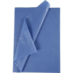 Creotime tissuepapier 50 x 70 cm papier donkerblauw 25 stuks