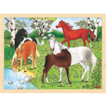 Goki Puzzel: Ponyboerderij 48-delig