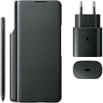 Samsung Galaxy Z Fold 3 Note Pack Book Case met S Pen - Negro