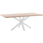 Kave Home Argo Eettafel 180 x 100 cm - Marrón