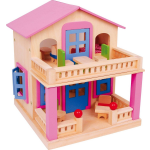 Small Foot Houten Poppenhuis Clara 33x34x39 Cm
