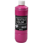 Creotime textielverf Basic 500ml - Roze