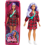 Mattel Barbie tienerpop Fashionistas meisjes 30 cm paars/rood