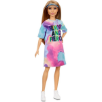 Mattel Barbie tienerpop Fashionistas meisjes 30 cm/lichtblauw - Roze