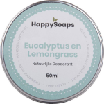 HappySoaps Happy Soaps Natuurlijke Deodorant - Eucalyptus En Lemongrass 50ml