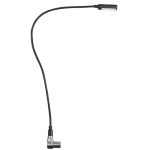 Showtec DAP GooseLight XLR haakse 3-pins connector met witte LED