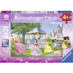 Ravensburger Puzzel Disney Prinsessen In De Tuin - 2 X 24 Stukjes