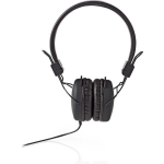 Nedis HPWD1100BK on-ear koptelefoon 3.5 mm - Zwart