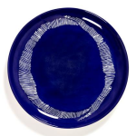 Serax Feast Bord Ø 22,5 cm - Lapis Lazuli Swirl