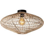 Lucide Magali Plafonnière - Licht hout - Beige