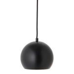 Frandsen Ball Metal Hanglamp Ø 18 cm - Black Matt - Zwart