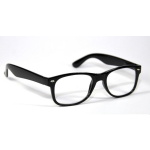 Melleson Optics Melleson Eyewear leesbril wayfarer glans zwart 2.00