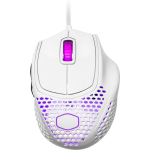 Coolermaster MM720 RGB Wired Gaming Muis Glossy White