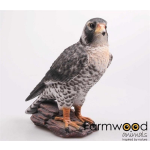 Farmwood Slechtvalk Roofvogel Dieren Beeldje 26 Cm - Tuin Decoratie/woonaccessoires ? Dieren/vogel Beelden