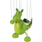 Goki Marionet Draak 16cm - Groen