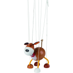Goki Marionet Hond 15,5cm - Bruin